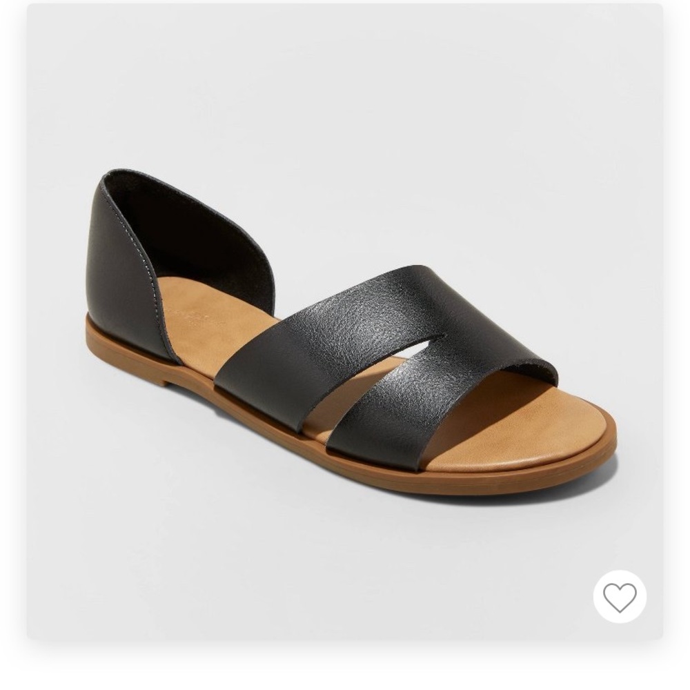 Black sandals